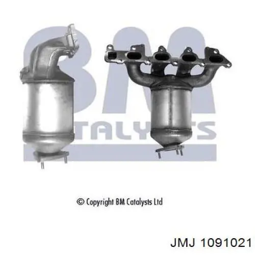 Konwerter-katalizator 1091021 JMJ