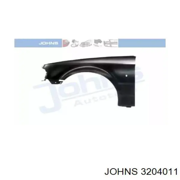 Błotnik przedni lewy do Ford Escort IV GAF, AWF, ABFT