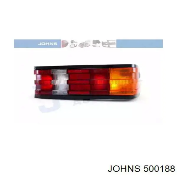 Do koszyka Lampa zespolona tylna prawa Mercedes C 190 W201