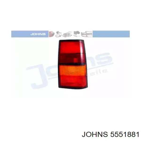 Lampa zespolona tylna prawa do Opel Corsa A S83