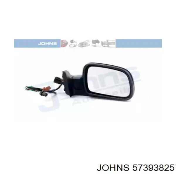 Do koszyka 8149VT Peugeot/Citroen Lusterko wsteczne prawe