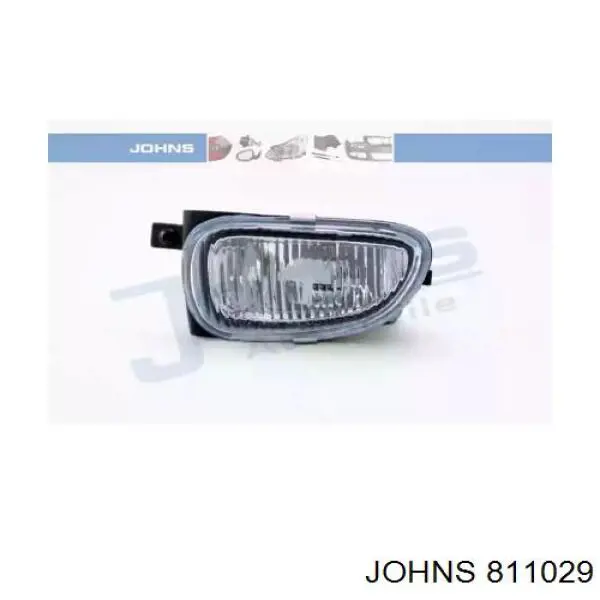 8122012110 Toyota Lampa przeciwmgielna lewa