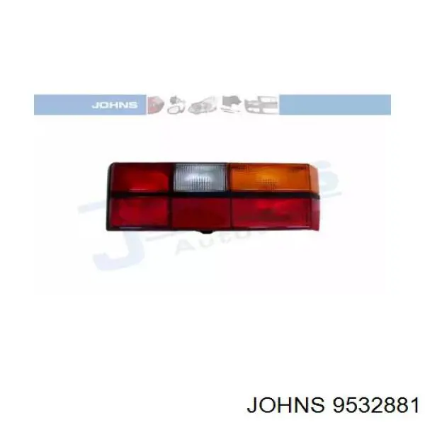 Lampa zespolona tylna prawa do Volkswagen Golf I 17