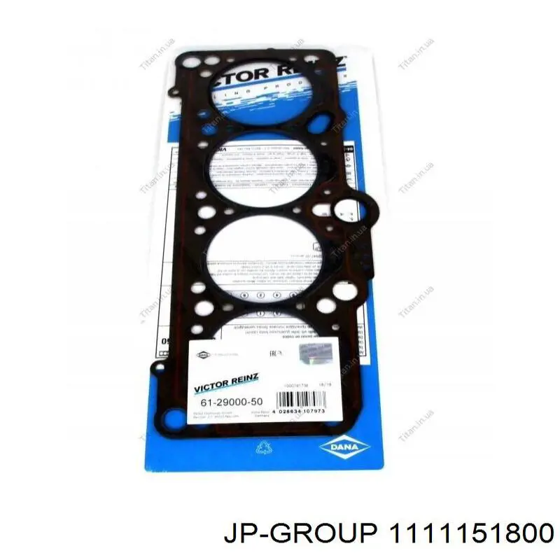 Do koszyka 1111151800 JP Group Śruba głowicy cylindrów