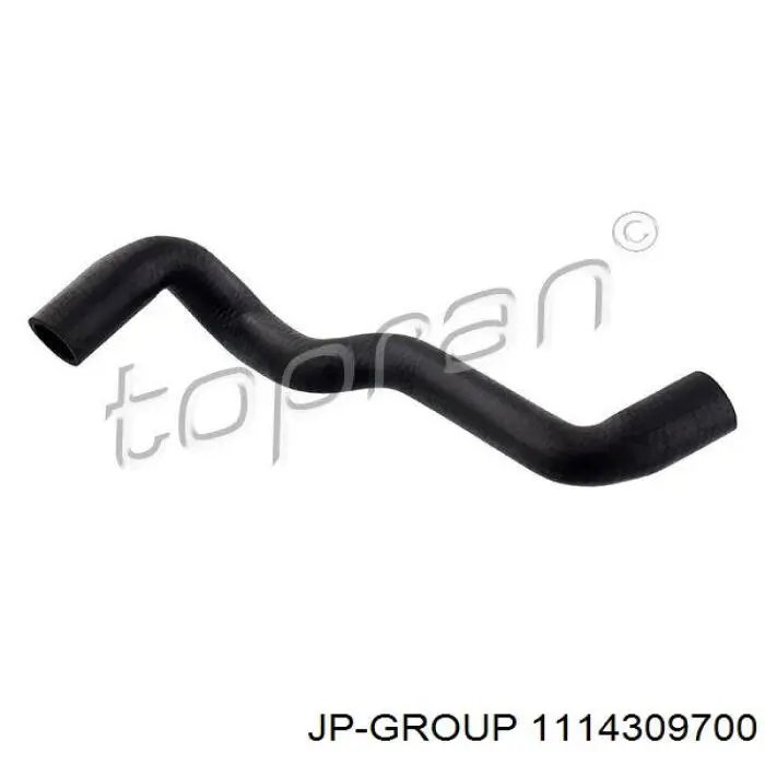 Przewód (króciec) układu chłodzenia JP Group 1114309700 cena, od 7,93 USD