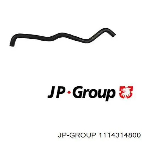1114314800 JP Group Przewód (króciec) układu chłodzenia