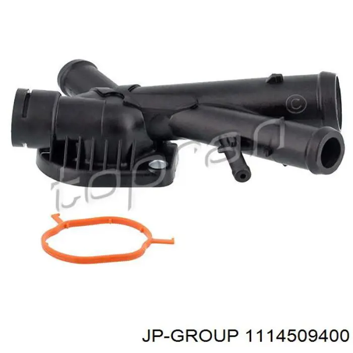 Do koszyka 1114509400 JP Group Kołnierz układu chłodzenia (trójnik)