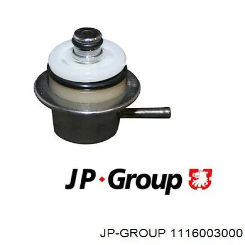 Do koszyka 1116003000 JP Group Regulator ciśnienia paliwa w listwie paliwowej