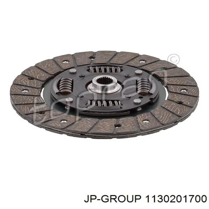 Tarcza sprzęgła JP Group 1130201700 cena, od 47,48 USD