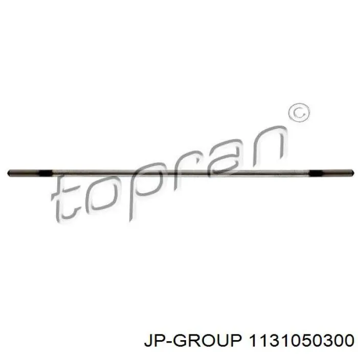 Oś widełek sprzęgła JP Group 1131050300 cena, od 3,79 USD