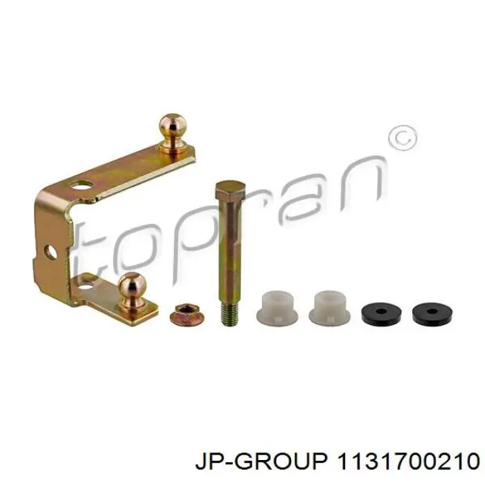 Wspornik cięgna skrzyni biegów JP Group 1131700210 cena, od 8,16 USD