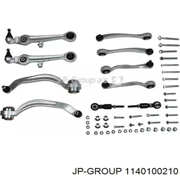 Zestaw wahaczy zawieszenia przedniego JP Group 1140100210 cena, od 225,52 USD