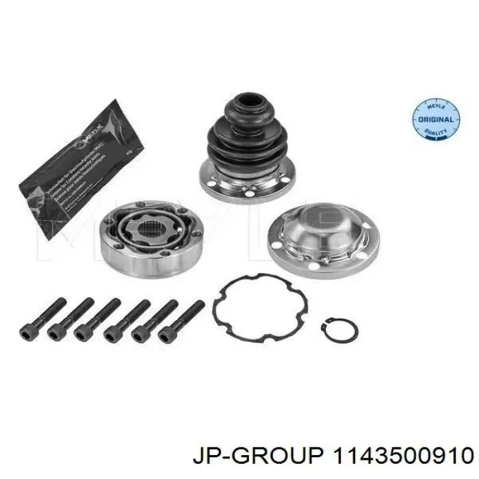 Do koszyka 1143500910 JP Group Przegub homokinetyczny przedni wewnętrzny