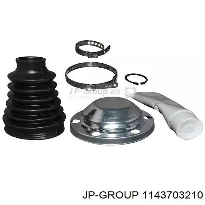 Osłona przegubu homokinetycznego półosi przedniej wewnętrzna JP Group 1143703210 cena, od 15,89 USD