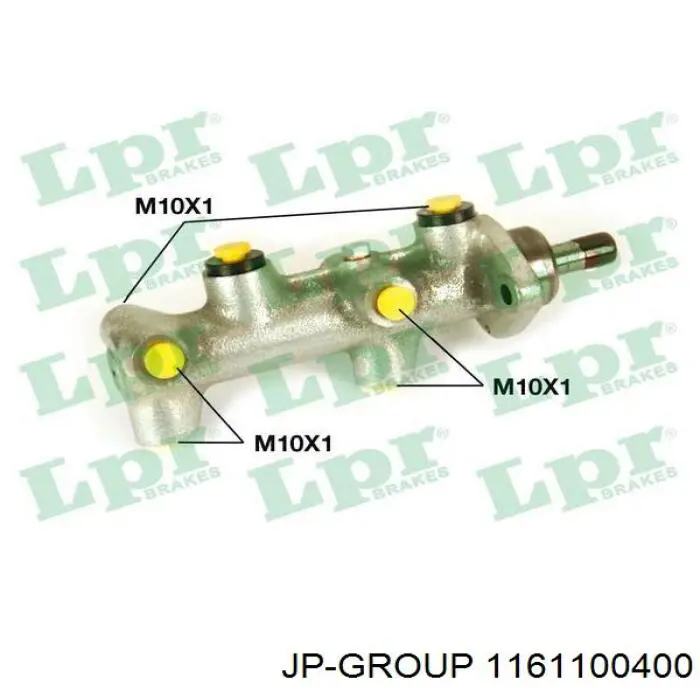 Główny cylinder hamulców JP Group 1161100400 cena, od 49,53 USD