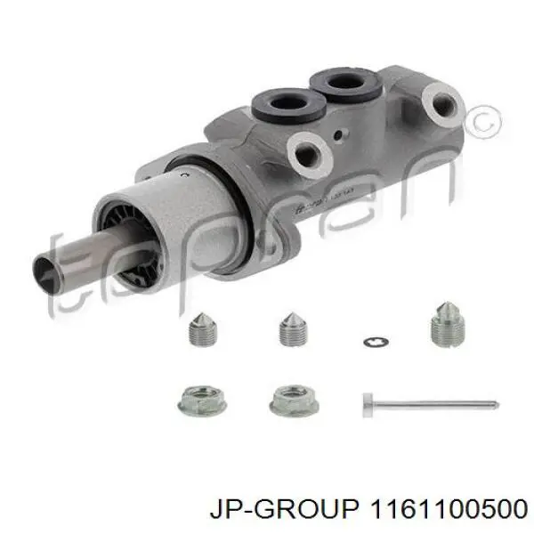 Do koszyka 1161100500 JP Group Główny cylinder hamulców