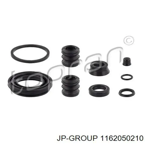 Do koszyka 1162050210 JP Group Zestaw naprawczy zacisku hamulcowego tylnego