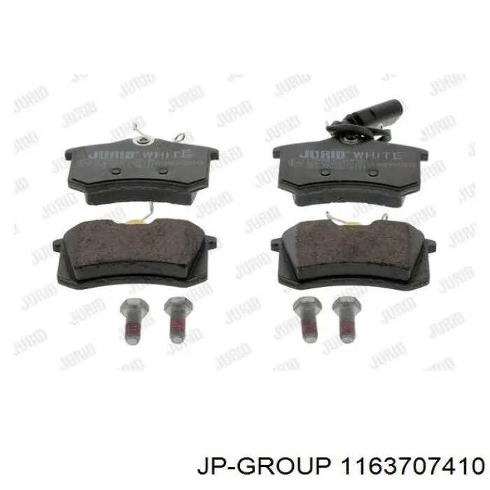 Okładziny (klocki) do hamulców tarczowych tylne 1420330 Ford