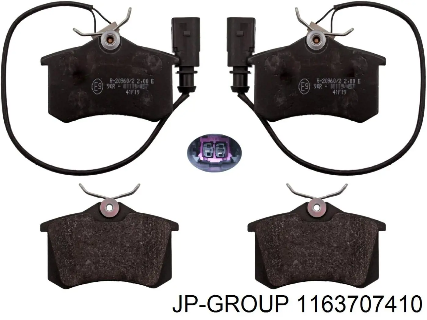 Do koszyka 1420330 Ford Okładziny (klocki) do hamulców tarczowych tylne