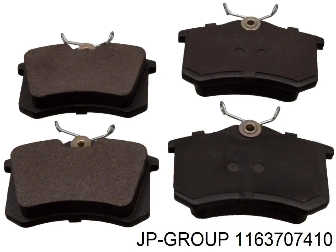 1420330 Ford Okładziny (klocki) do hamulców tarczowych tylne