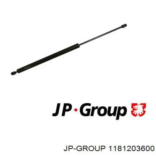 1181203600 JP Group Amortyzator klapy bagażnika (3/5 drzwi-tylnych)