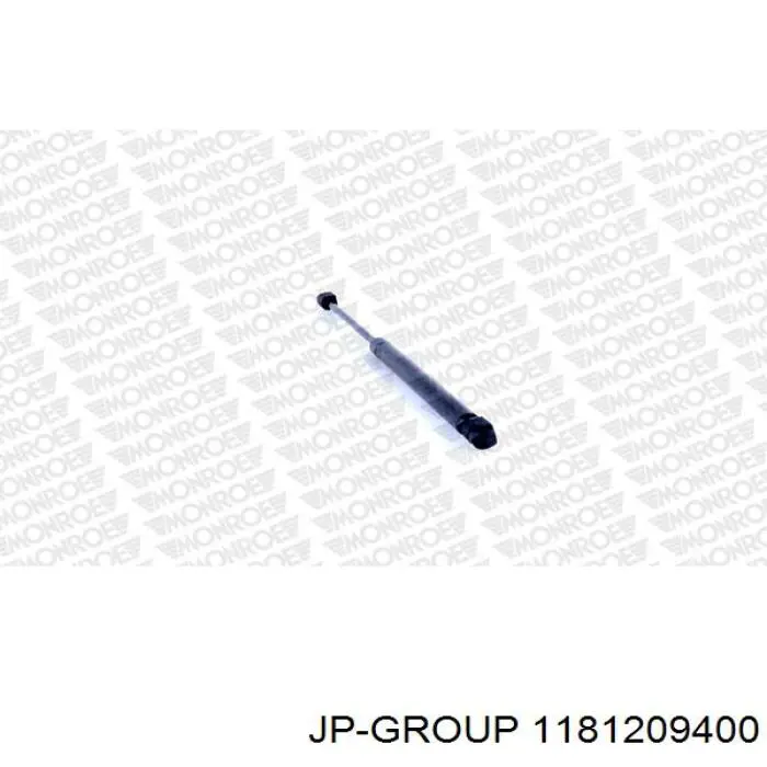 Do koszyka 1181209400 JP Group Amortyzator klapy bagażnika (3/5 drzwi-tylnych)