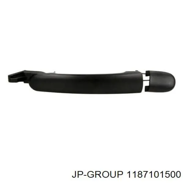 Klamka drzwi przednich zewnętrzna JP Group 1187101500 cena, od 10,97 USD
