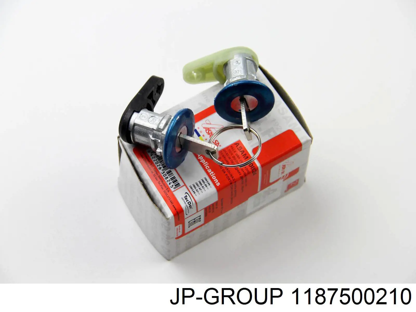 Zestaw wkładek zamków JP Group 1187500210 cena, od 38,20 USD