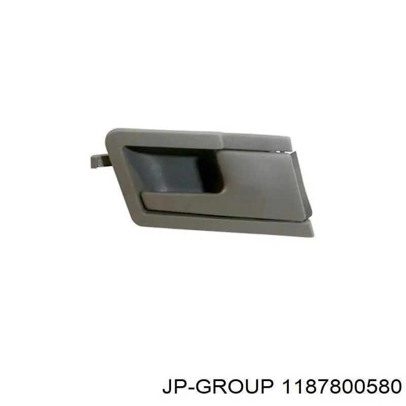 Klamka drzwi przednich wewnętrzna prawa JP Group 1187800580 cena, od 6,23 USD