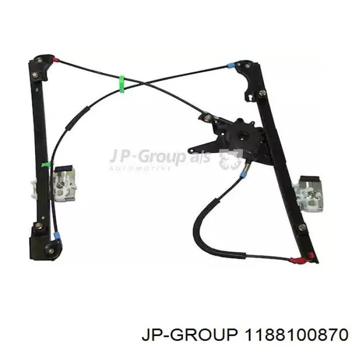 Mechanizm podnoszenia szyby drzwi przednich lewych JP Group 1188100870 cena, od 36,55 USD