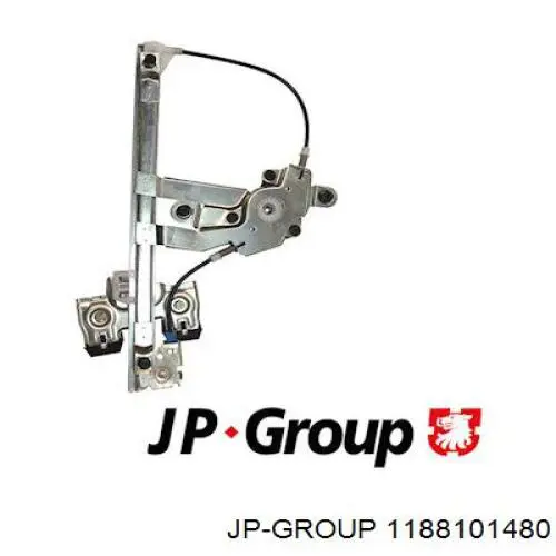 Mechanizm podnoszenia szyby drzwi tylnych prawych JP Group 1188101480 cena, od 30,54 USD