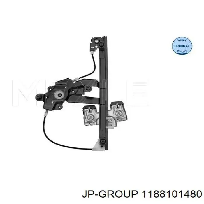 Do koszyka 1188101480 JP Group Mechanizm podnoszenia szyby drzwi tylnych prawych