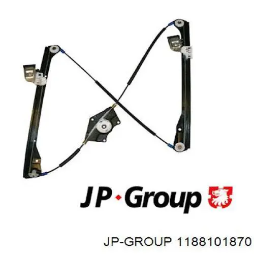 Do koszyka 1188101870 JP Group Mechanizm podnoszenia szyby drzwi przednich lewych
