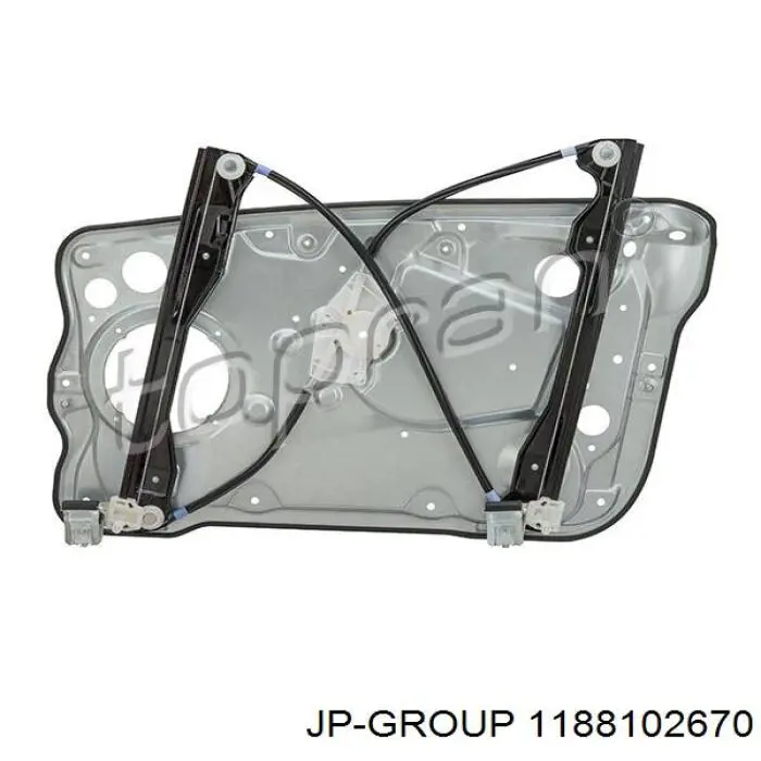 Do koszyka 1188102670 JP Group Mechanizm podnoszenia szyby drzwi przednich lewych