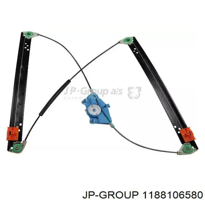 Do koszyka 1188106580 JP Group Mechanizm podnoszenia szyby drzwi przednich prawych