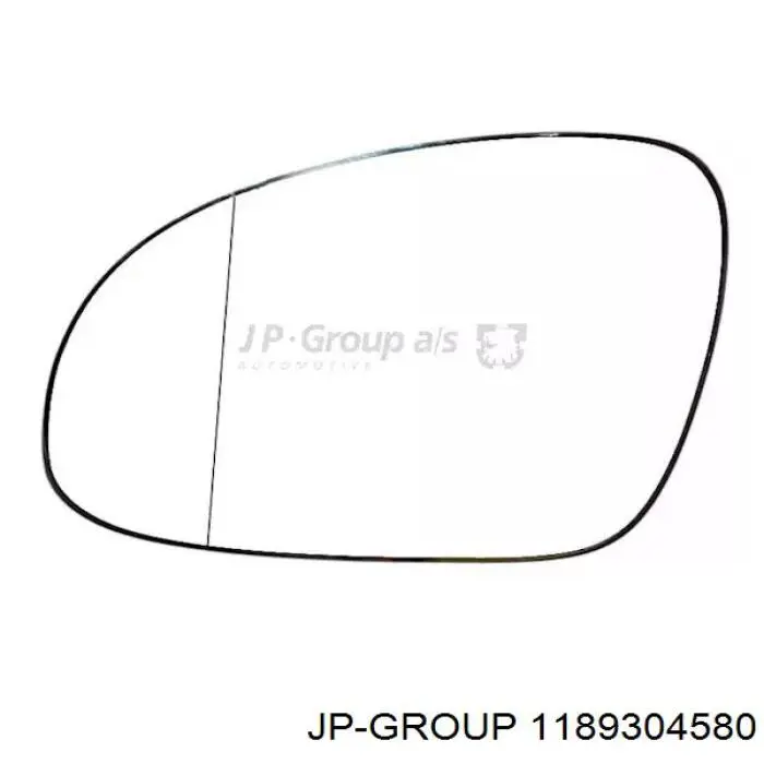 Wkład lusterka wstecznego prawego JP Group 1189304580 cena, od 15,61 USD