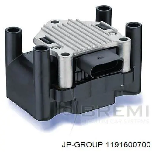 Do koszyka 1191600700 JP Group Cewka zapłonowa