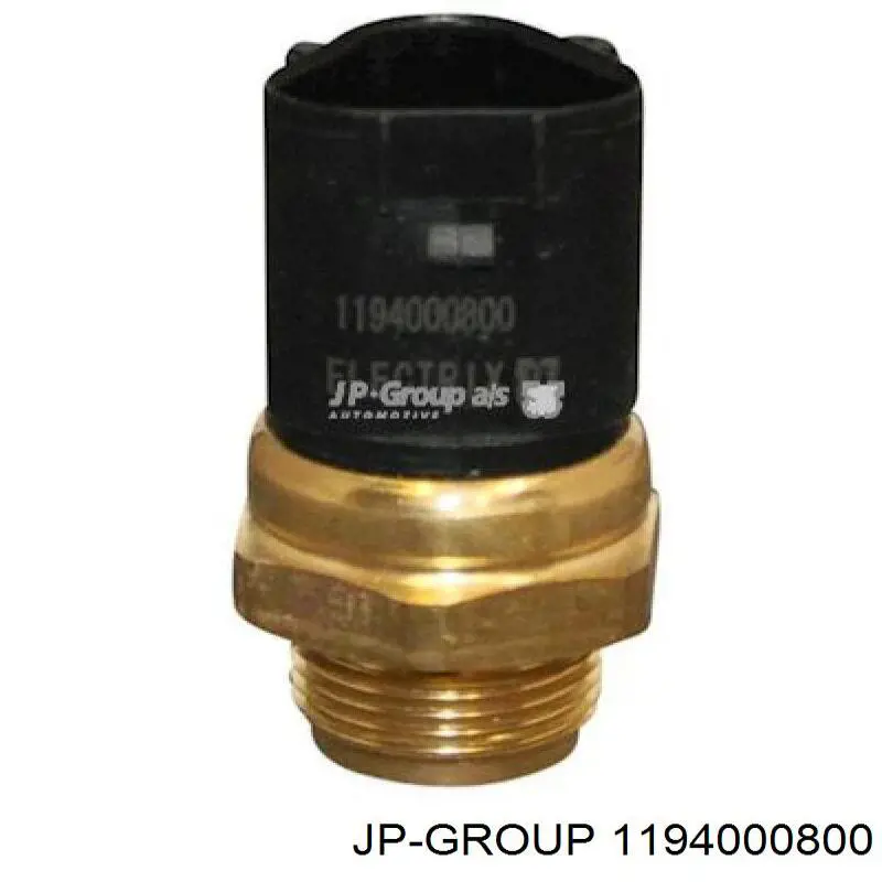 Czujnik temperatury płynu chłodzącego (włączenia wentylatora chłodnicy) JP Group 1194000800 cena, od 11,41 USD