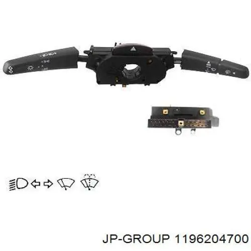 Przełącznik zespolony, w komplecie JP Group 1196204700 cena, od 102,55 USD