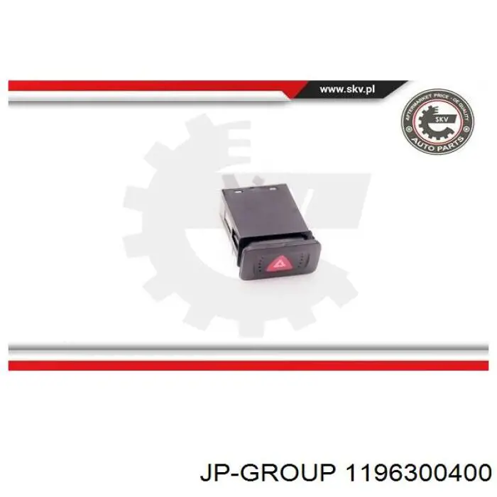 Do koszyka 1196300400 JP Group Przycisk włączania światła awaryjnego