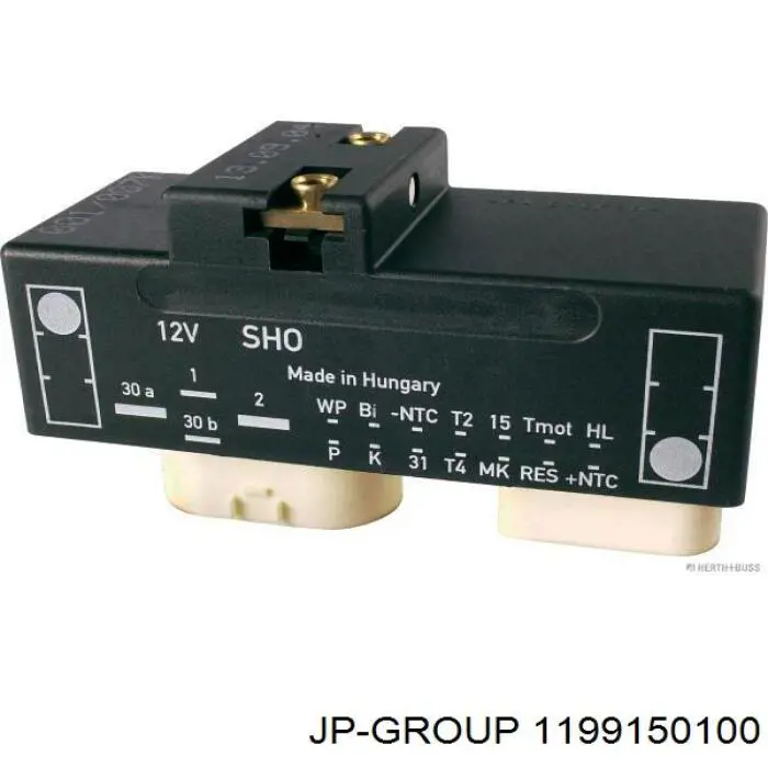 Do koszyka 1199150100 JP Group Regulator obrotów wentylatora (sterownik)