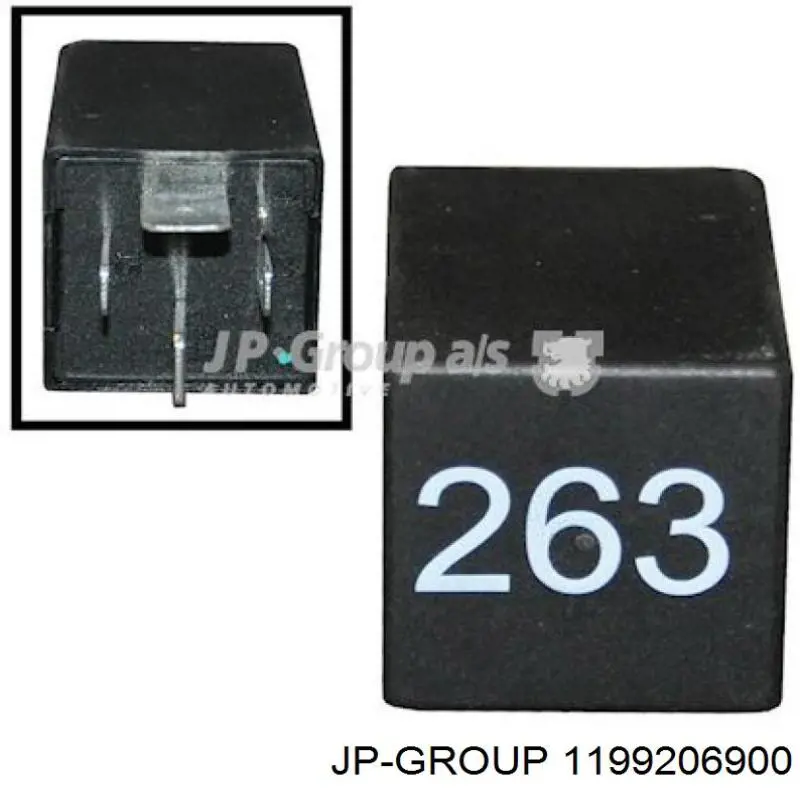 Do koszyka 1199206900 JP Group Przekaźnik pompy paliwa elektrycznej