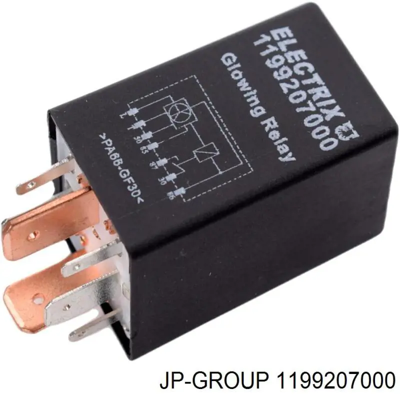 Przekaźnik świec żarowych JP Group 1199207000 cena, od 15,88 USD