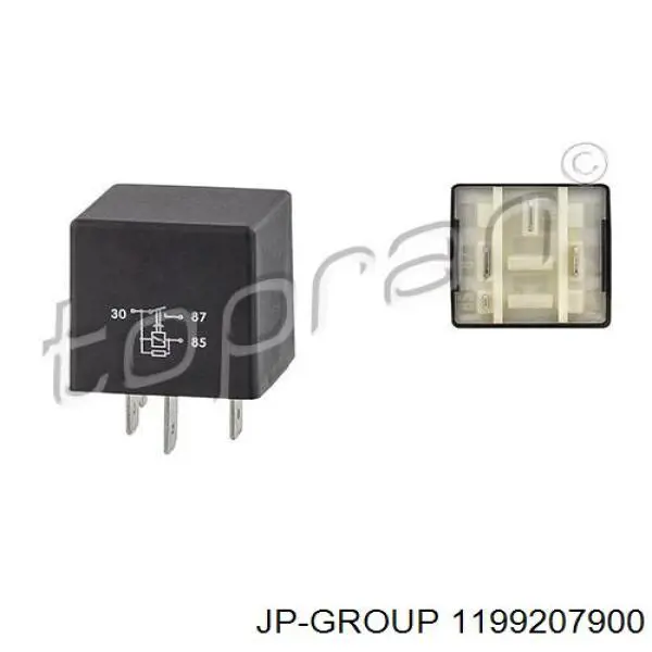 Przekaźnik pompy paliwa elektrycznej JP Group 1199207900 cena, od 10,72 USD
