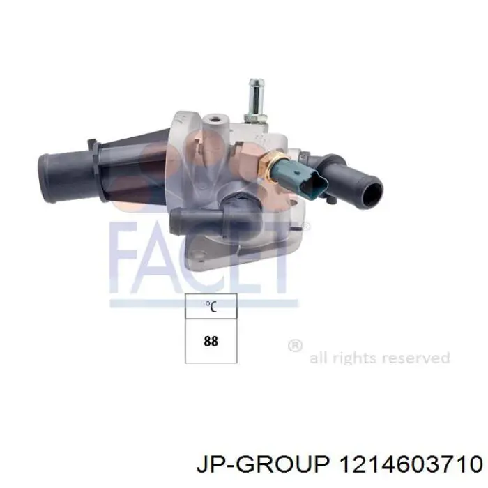 Termostat JP Group 1214603710 cena, od 56,78 USD
