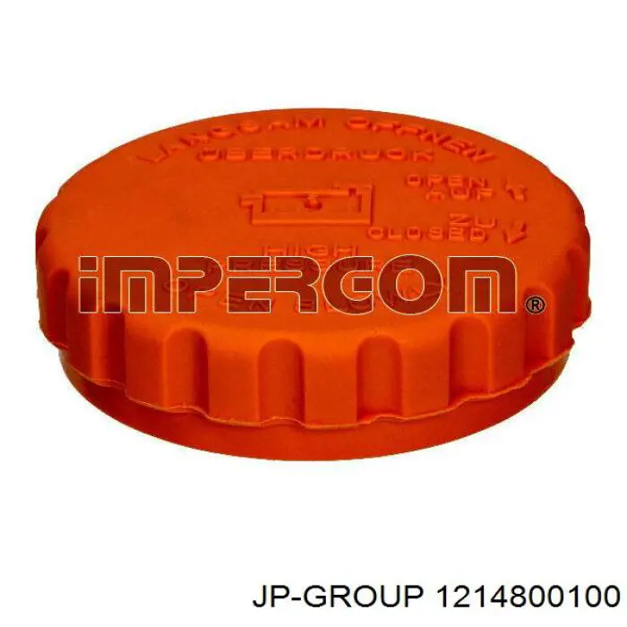 Do koszyka 1214800100 JP Group Pokrywa (korek) zbiornika wyrównawczego