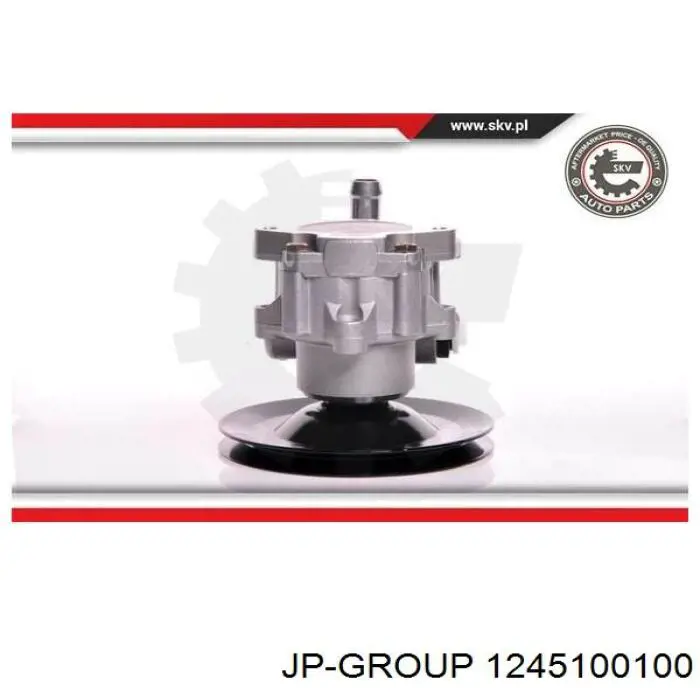 Do koszyka 1245100100 JP Group Pompa wspomagania hydraulicznego kierownicy