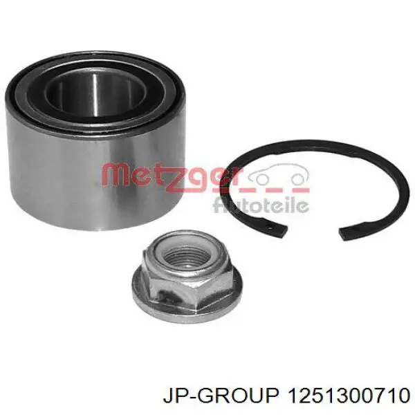 Do koszyka 1251300710 JP Group Tarcza hamulcowa tylna