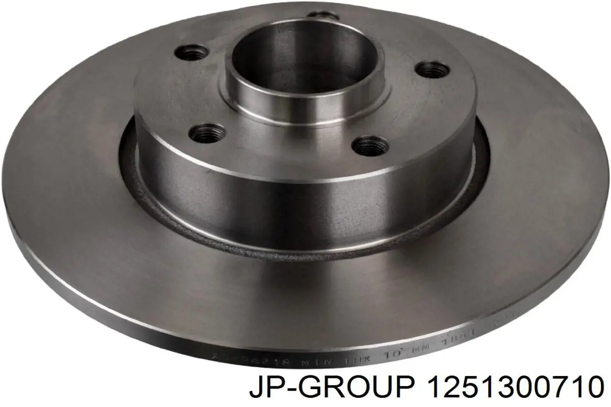 Tarcza hamulcowa tylna 1251300710 JP Group