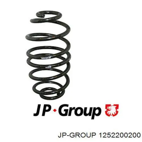 Sprężyna tylna JP Group 1252200200 cena, od 34,83 USD